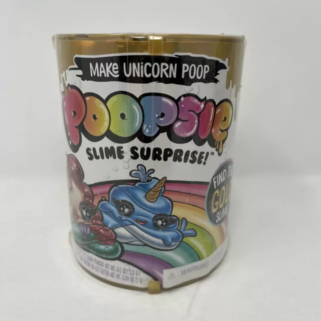Poopsie Slime Surprise Find Gold Slime Unicorn Poop 10 + Surprises refill