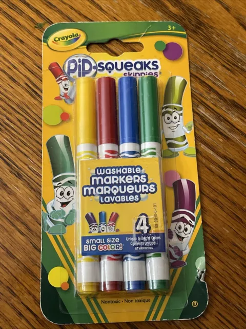 Crayola® Pip-Squeaks Skinnies Washable Markers, 64ct.