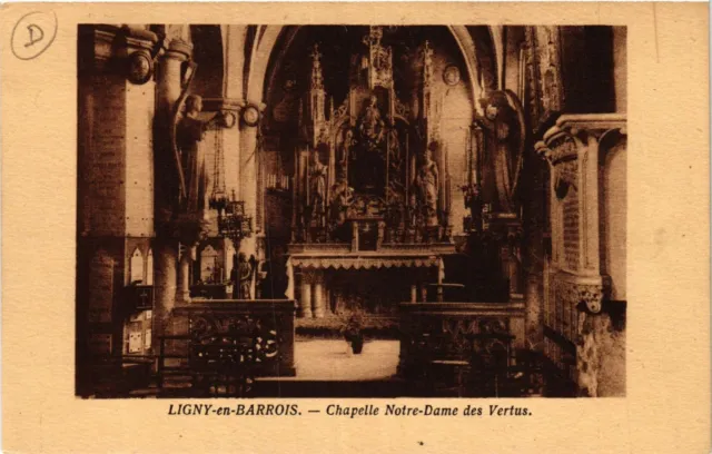 CPA AK LIGNY-en-BARROIS - Chapelle Notre-Dame des Vertus (432596)