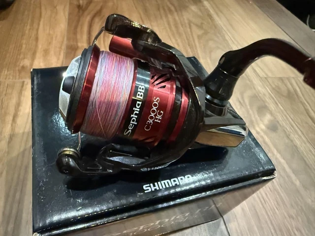 リール Sephia BB C3000HG used SHIMANO SEPHIA BB C3000S HG Fishing Reel Lightly Used