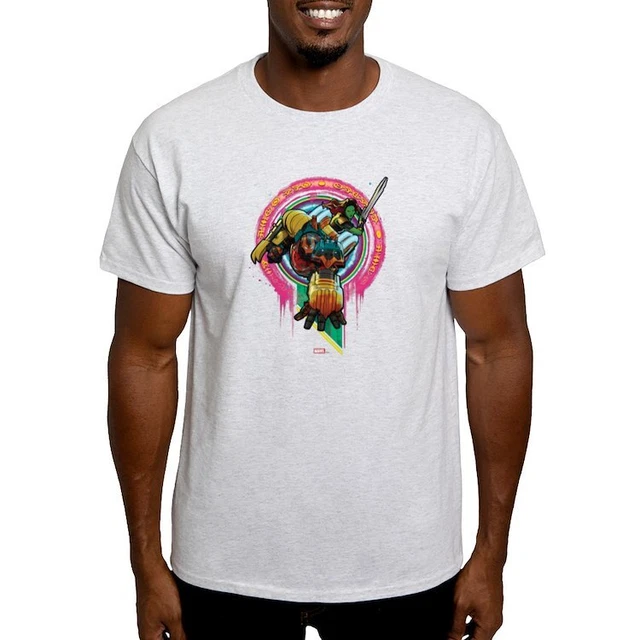 CafePress What If...? Iron Man And Gamora T Shirt Light T-Shirt (1170557813)
