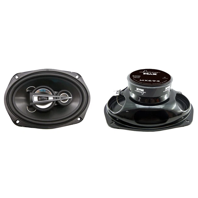 Lanzar Mx693 Max 6X9" Triaxial Speaker 600 Watts