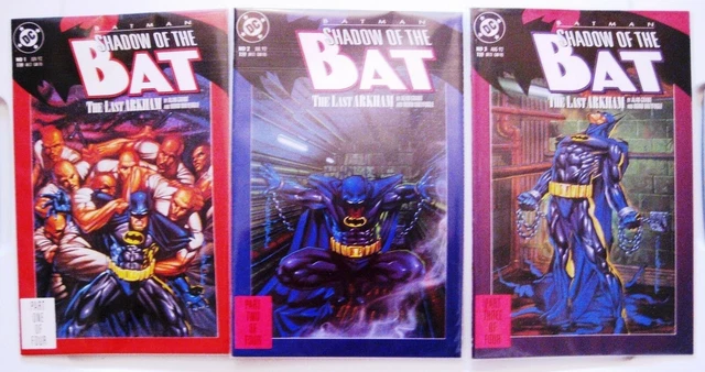 BATMAN SHADOW OF THE BAT 1-31, 33, Annual 1 (1st appearance Arkham & Zsasz) 1992