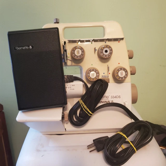 Bernina Serger BERNETTE 334DS Made in Japan Original Pedal Bernina Serger BERNETTE 334DS Made in Japan Original Pedal