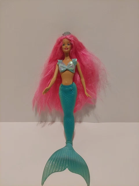MATTEL BARBIE MERMAID Fantasy Barbie 2002 Pink Hair £56.83 - PicClick UK