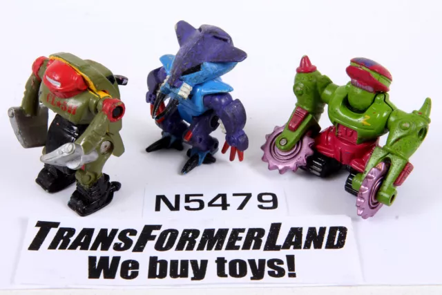 Bitusk Dicer Gashanoid Air Rayd Series 3 Complete Bitebots Zbots Micro Machines