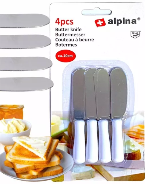 Mini Butter Cheese Slicer Knife Spreader Spatula Stainless Steel Sandwich Knives