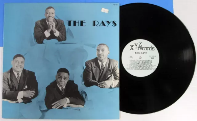 The Rayons ( Gites Intitulé) 1990 Xyz Records LP Réédition Doo Wop Mint Vinyle !