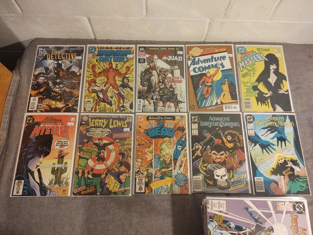 DC Comics Lot Of 40 A114 Doom Patrol All Star Squadron Star Trek Earth 2 Batman
