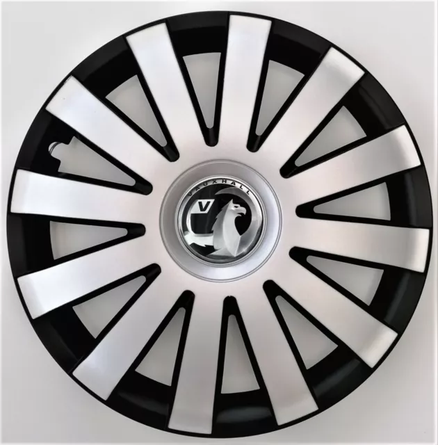 Set of 4x16 inch Wheel Trims to fit Vauxhall Vivaro, Astra + free stickers