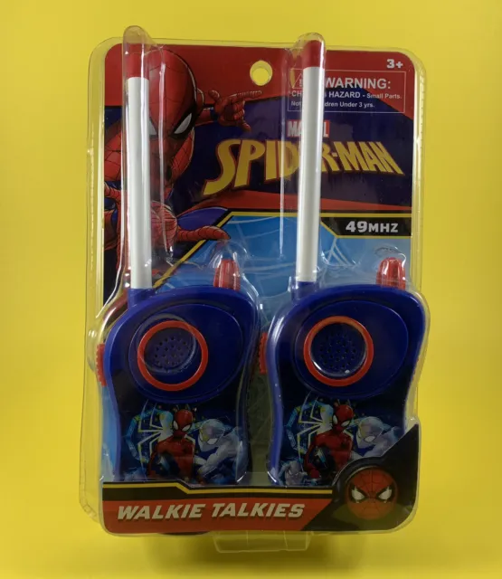 Marvel Spiderman Walkie Talkies SM-210 Kid Designs Tested