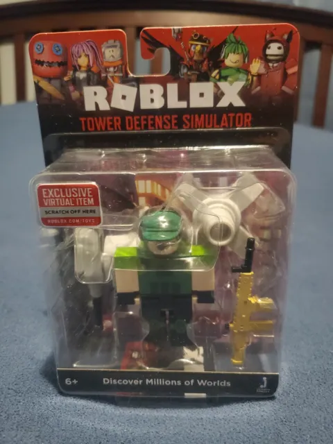 Roblox Tower Defense Simulator Cyber City 3 Action Figure 6-Pack