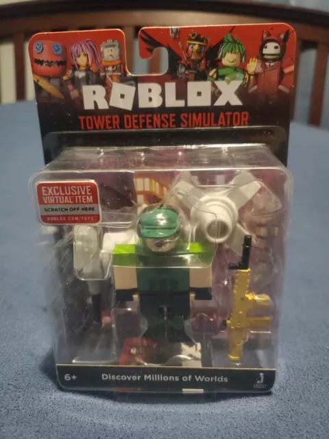 Roblox Series 12 TOWER DEFENSE SIMULATOR: FALLEN KING Figure w/ CROWN PIN  Code