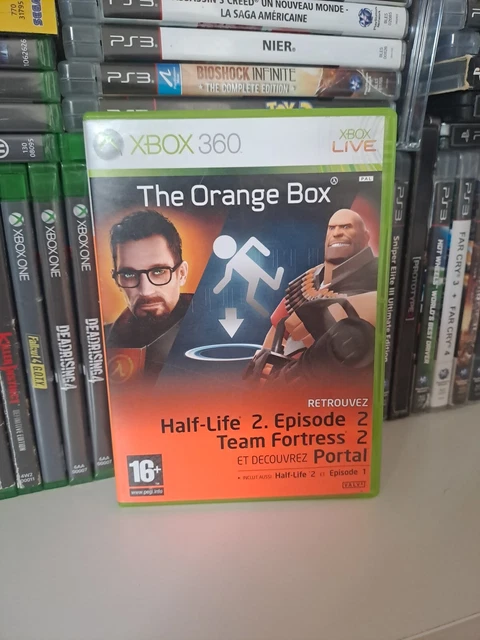 The Orange Box (5 jeux : half life 2, team fortress, portal ..) Complet xbox 360