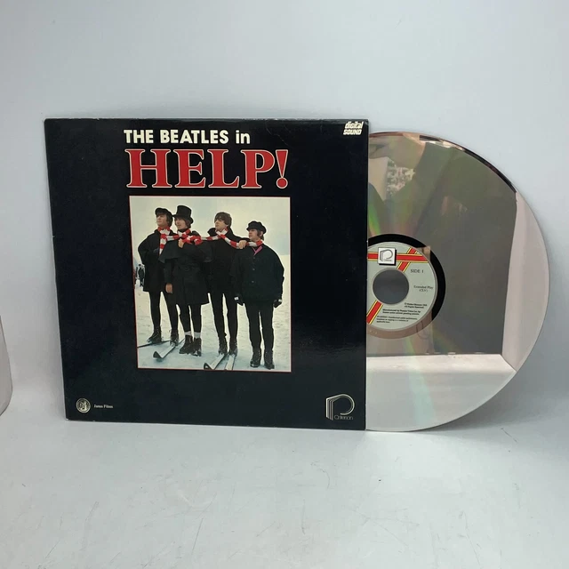 THE BEATLES IN Help! Laserdisc Movie US 1987 Edition VG+ Condition ...