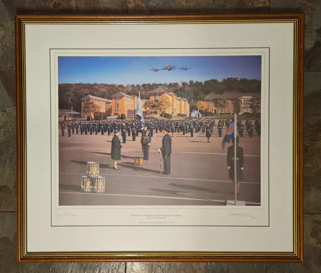 Michael Turner Ltd Edition - Presentation of Queen's Colour - Royal Air Force