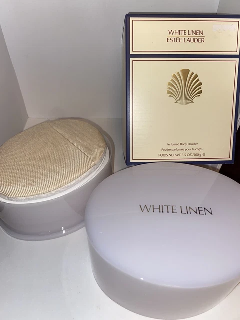 White linen hotsell dusting powder