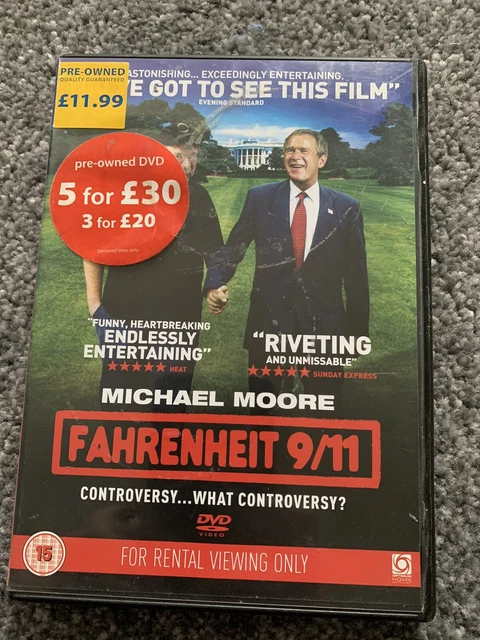 DVD FAHRENHEIT 9/11 Michael Moore (2006) EUR 1,87 - PicClick FR