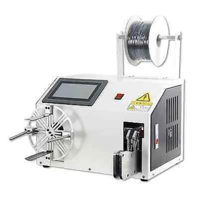 AUTOMATIC ELECTRIC DATA Wire Power Cable Coiling Winding and Tying ...