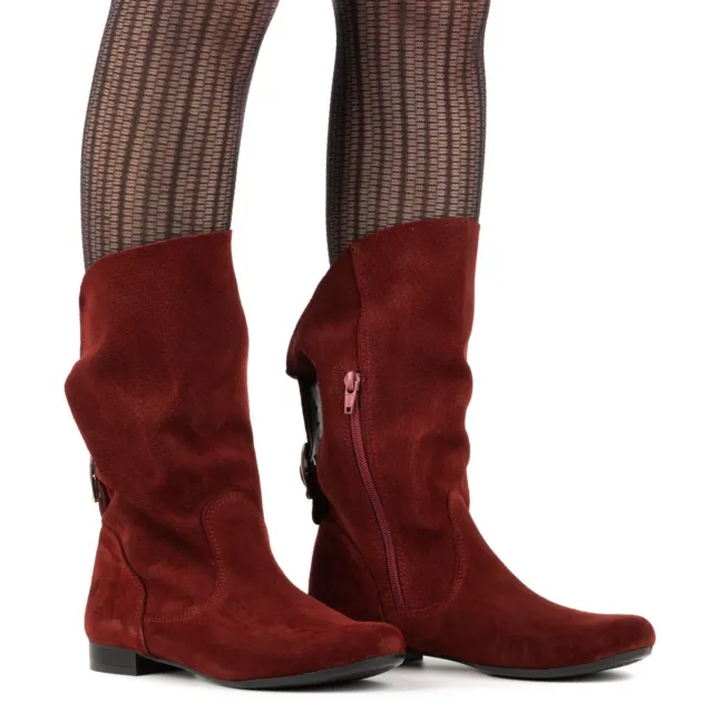 MOD COMFYS WOMENS Leather Ankle Boots Ladies Leather Boots Rubber Sole  Black $61.45 - PicClick AU