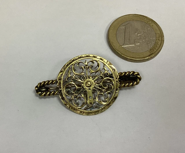 Jolie Broche Style AGATHA - Argentée - Occasion