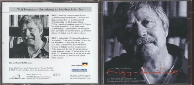 2CD Wolf Biermann - Ermutigung im Steinbruch der Zeit