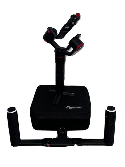 Feiyu Tech Feiyutech A1000 3-Axis Gimbal w/Dual Grip Handle Used COMPLETE