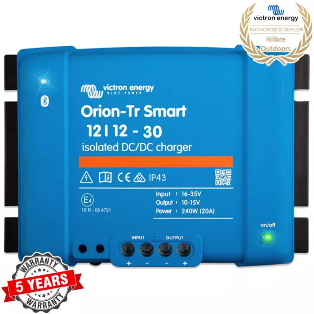 Victron Orion-Tr Isolated Dc-Dc 12V 30 Amp Battery To Battery Charger