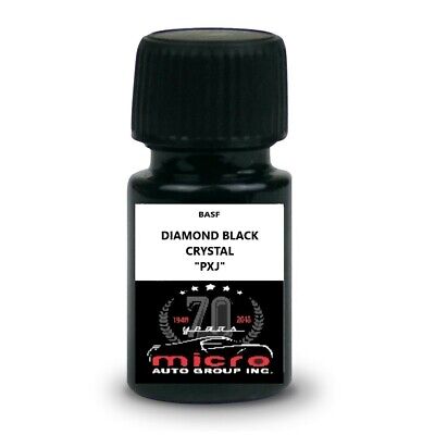 Chrysler Jeep RAM Diamond Black PXJ Touch up Paint With Brush 2 Oz SHIPS TODAY