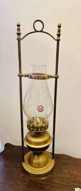 Wells Fargo Express Brass Oil Lamp Lantern,