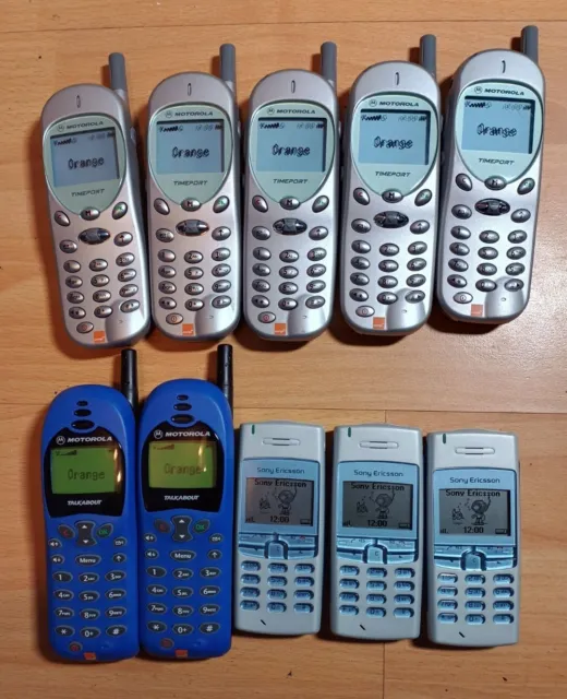 Joblot Of 10 Dummy Display Phones. Motorola Sony Ericsson