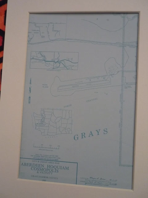a4 repro poster kurt cobain NIRVANA Artifact SEATTLE BIRTHPLACE AND PLACES MARKE