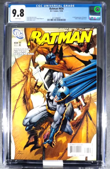 BATMAN #656 CGC 9.8 NM/Mint 1st Appearance Damian Wayne (Robin) 2006 DC Comics