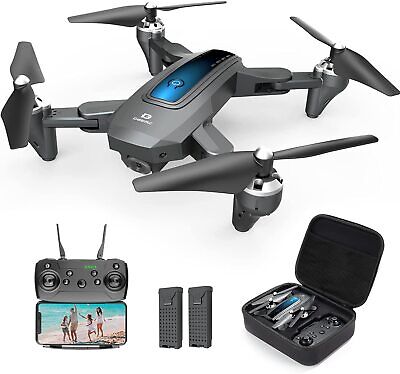 D10 Plegable RC Quadcopter Drone 2K HD FPV Live Video Cámara Con que Lleva Funda