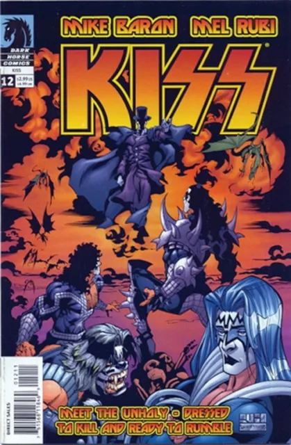 KISS COMIC - KISS N.12 - by JOE CASEY - 32 pages 17x26cm - USA 2003 - M633909