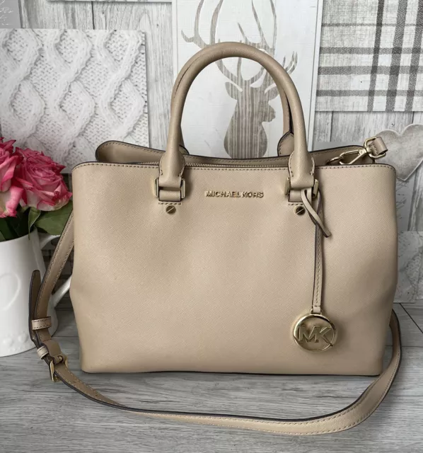 Sutton medium 2025 saffiano leather satchel