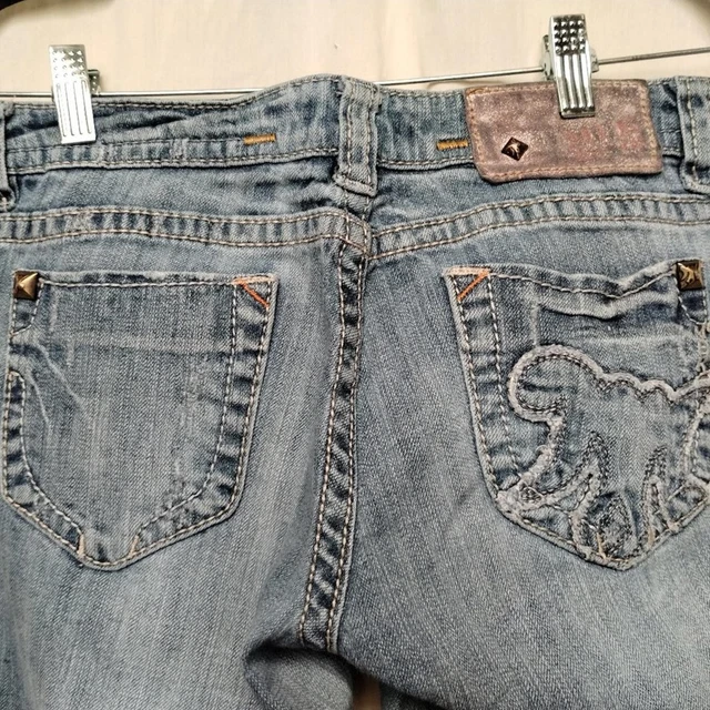 Jeans MEK Denim MALIBU Femme - Taille 26 X 34, Boot Cut, Délavé, Coton, Occasion Bon état