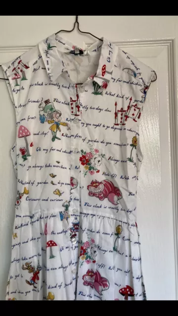 NEW WITH TAGS Cath Kidston Alice In Wonderland Dress