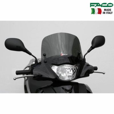 FACO CUPOLINO FACO FUME' SCURO SPORTIVO PER HONDA SH 125 150 2005 2006 2007 2008 
