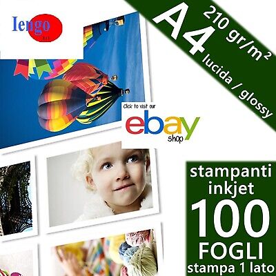 Agfa MediaRange A4 CARTA FOTOGRAFICA PAT OPACA 130g 100 fogli MRINK101 