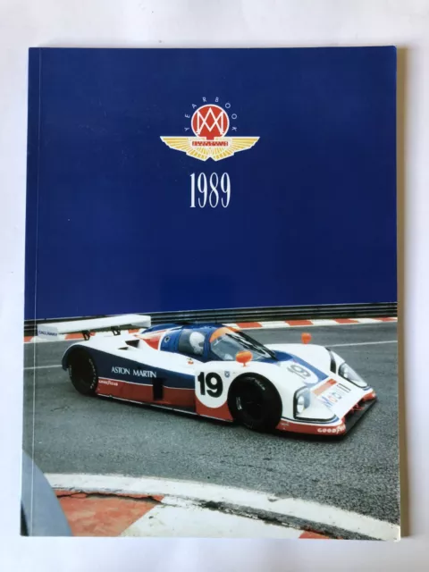 Aston Martin Year Book 1989 Aston Martin Owners Club Annual Magazine