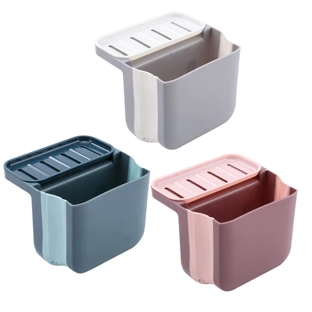 Soporte colador colgante retráctil fregadero de cocina para kit de limpieza de cocina de alimentos