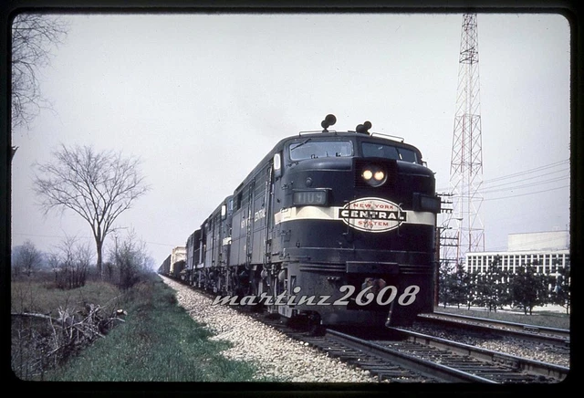 (Mz) Dupe Slide New York Central (Nyc) 1109 Action