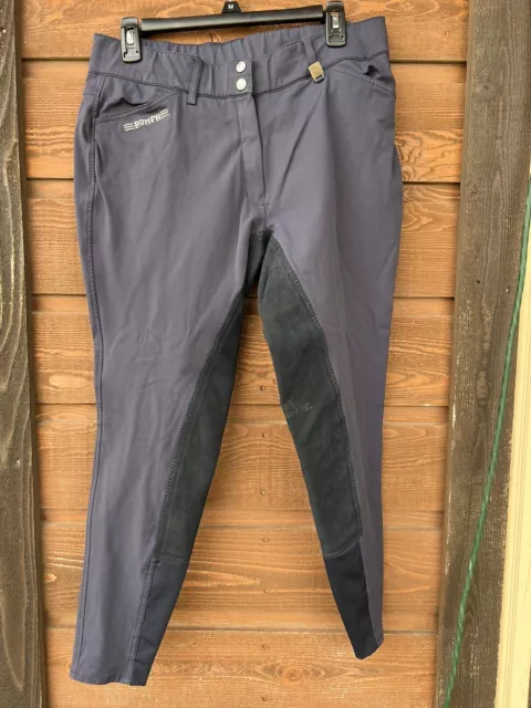 Romfh Navy/navy Full Seat Breeches 32 R