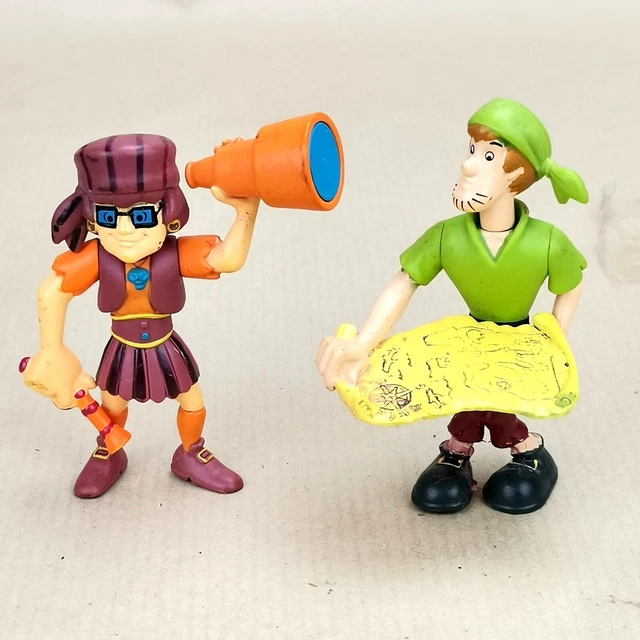 Scooby Doo Mates – 5 Figure Da Collezione: Fred, Shaggy, Velma, Lupo Mannaro E Cavaliere Nero
