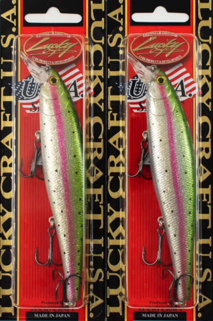LUCKY CRAFT POINTER 65 - 276 Laser Rainbow Trout $14.99 - PicClick