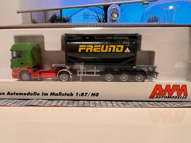 1:87 AWM 55163 Urs Bühler Scania Tank-Sattelzug EUR 39,99 - FR