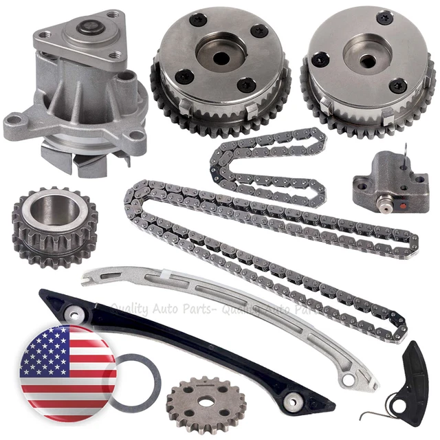 WATER PUMP TIMING Chain Kit Camshaft Sprocket For Ford S-Max Mondeo ...