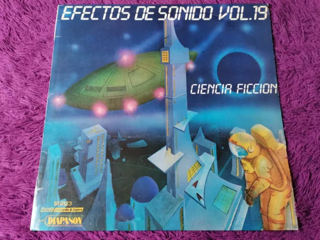 Efectos De Sonido Ciencia Ficción - Serie BBC Dr. Who Vinyl LP 1983 Spain 510123