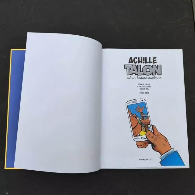 BANDE DESSINÉE BD DARGAUD ACHILLE TALON EST UN HOMME MODERNE 2014 1ere EDITION 3